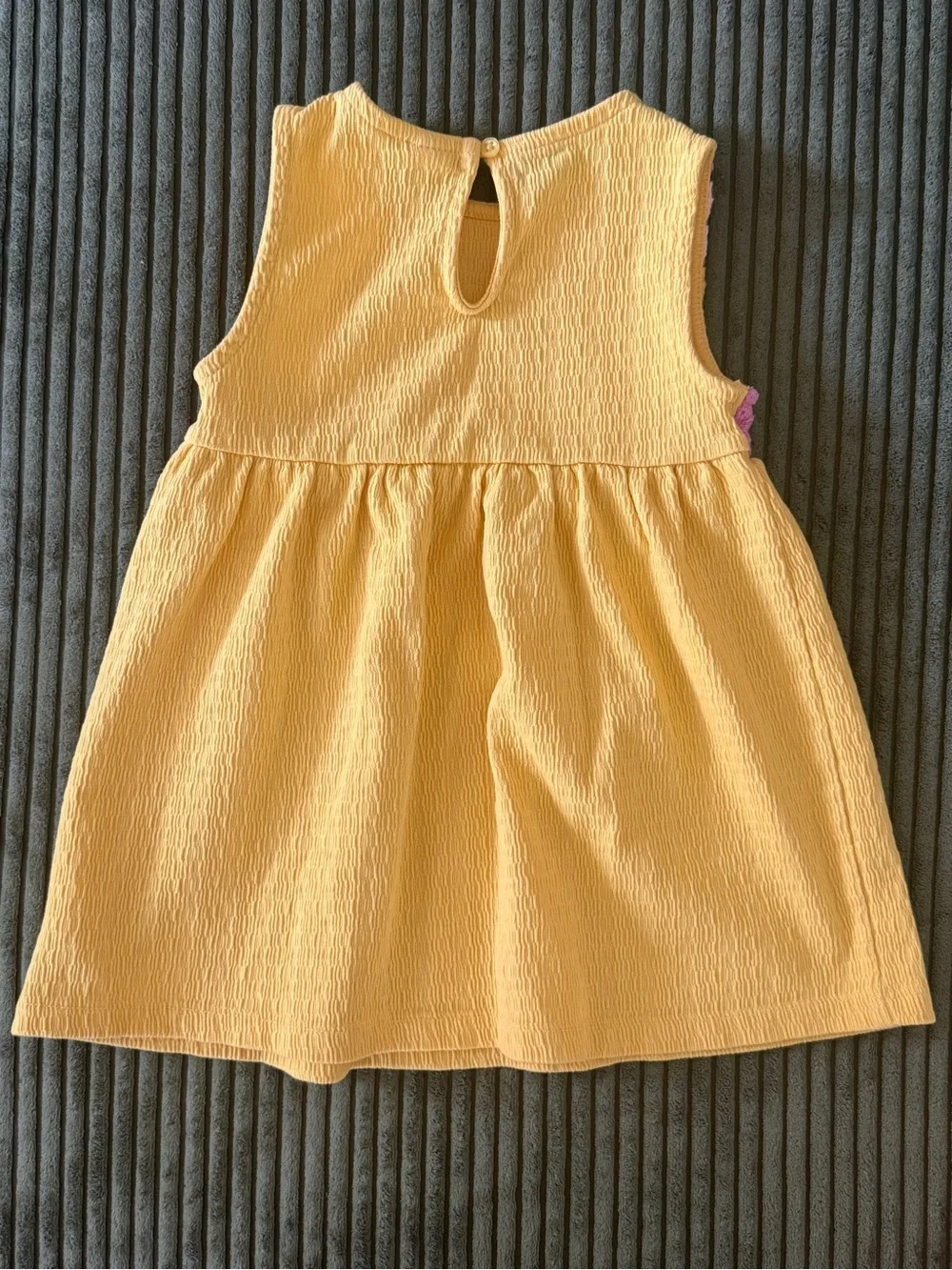 Old Navy Yellow Crochet-Panel Dress with Bloomers